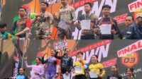 Para Juara seru ke-3 76 IDH 2025 pada seri ke-3 di Klemuk Park Kota Batu. (Seru.co.id/dik) Laga Pamungkas 76 Indonesian Downhill 2025 di Klemuk Park Batu Berlangsung Sukses, Ini Dia Jawaranya!
