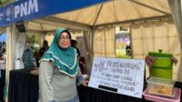 Pelaku UMKM dalam gelaran Event Pro Futsal League (PFL) 2025 seri Malang. (Ist_11zon PFL 2025 Seri Malang, Pelaku UMKM Mengaku Bisa Meraih Omset Hingga Tiga Kali Lipat