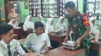 Babinsa Blimbing Dampingi Program MBG di SMPN 16 Malang