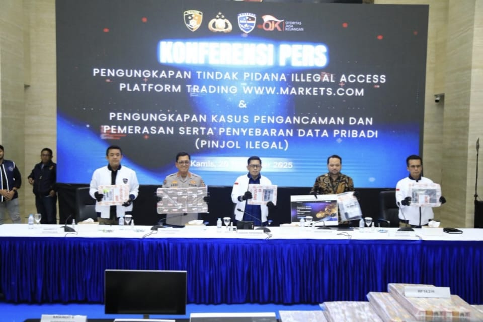 Bareskrim Bongkar Dua Pinjol Ilegal, 400 Korban Diteror Meski Sudah Lunas