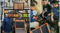 Polinema Hadirkan Charger Portabel Berbasis Panel Surya Bikin Nyaman Pengunjung Kopi Koopen