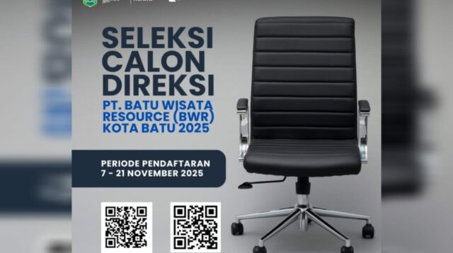 Pemkot Batu Buka Seleksi Direksi PT BWR, Cari Sosok Berpengalaman untuk Angkat Sektor Ekraf dan Pariwisata