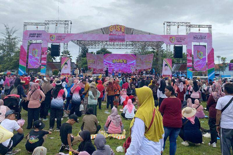 Gus'e Menyapa di Jombang Jember, Sosialisasi Program Pemerintah hingga Perputaran Ekonomi Lokal