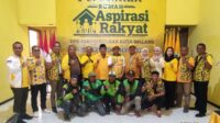 Peringati HUT ke-61, Golkar Kota Malang Resmikan Rumah Aspirasi Bagikan Sembako