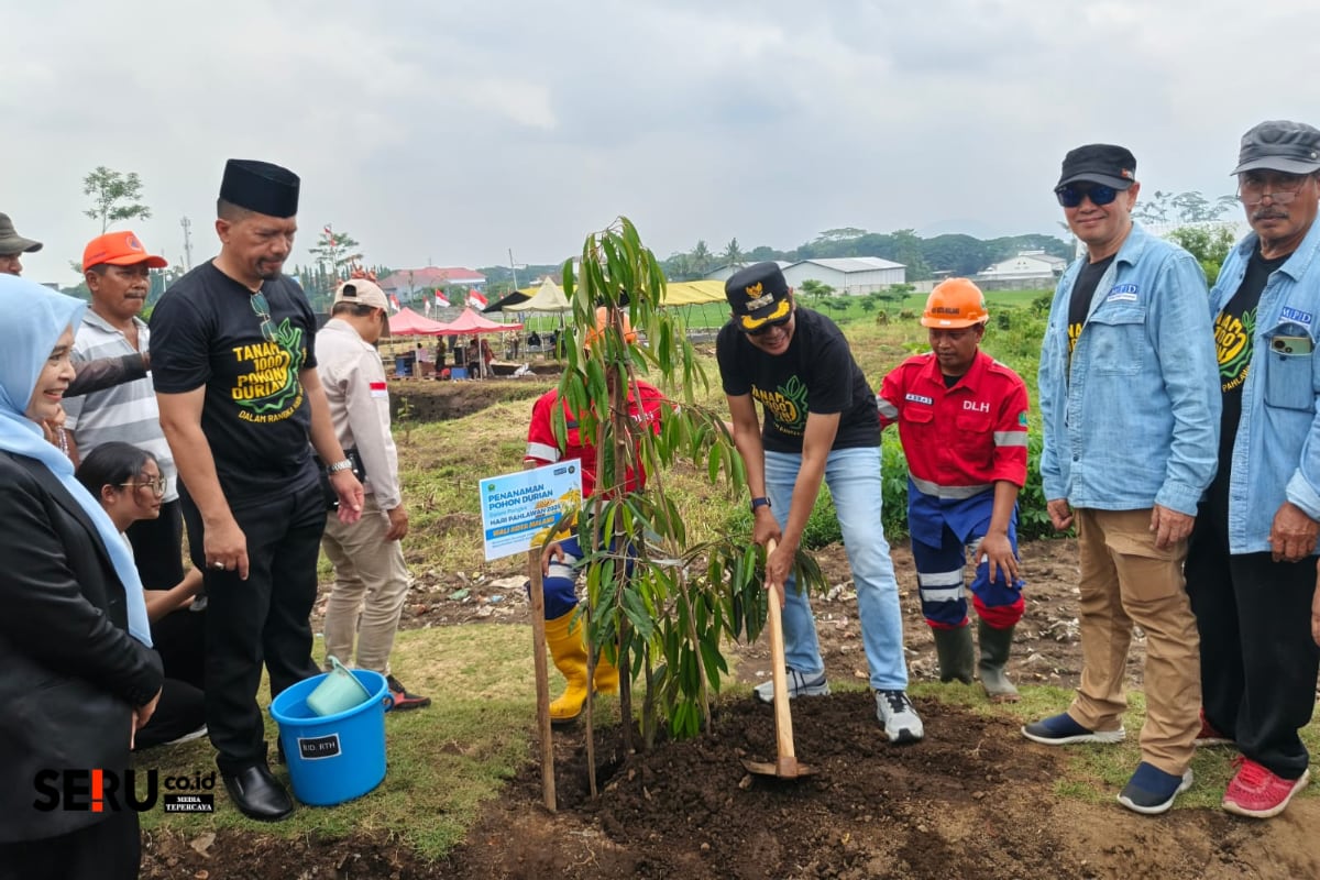 Tanam 1.000 Pohon Dukung Wonokoyo Jadi Ikon Wisata Durian Kota Malang