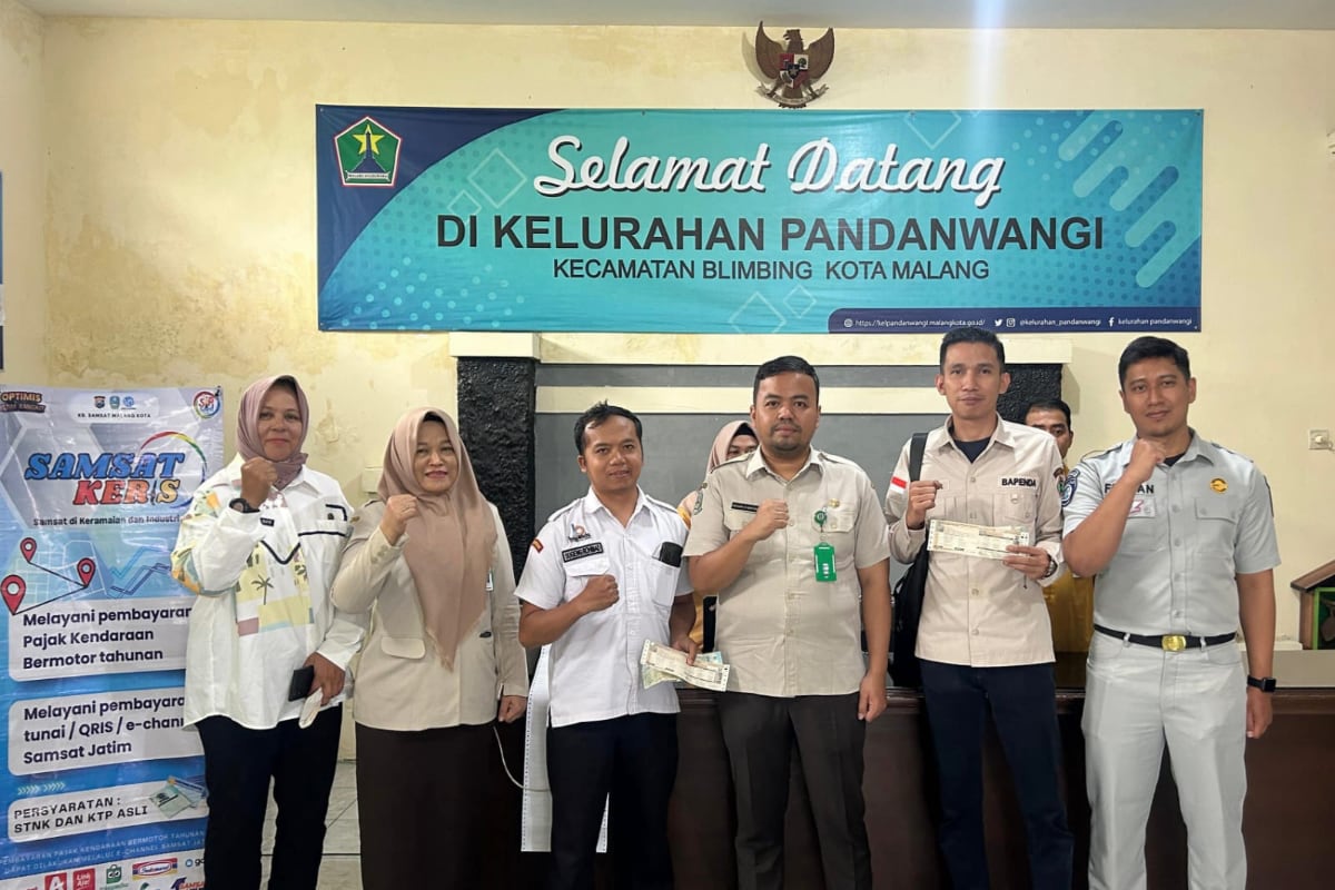 UPT PPD Provinsi Jawa Timur Samsat Malang Kota menghadirkan layanan Samsat Keris. (dok Samsat Malang Kota for SERU.co.id)