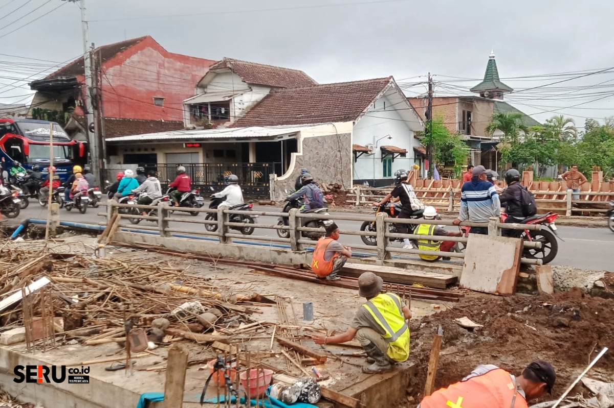 Jembatan KH Malik Dalam Diperlebar 10 Meter, Proyek Dikebut Rampung Sebelum 28 November