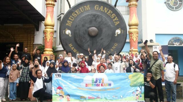 IJTI Korda Malang Raya Berbagi Kebahagiaan Anak Panti di Hawai Waterpark