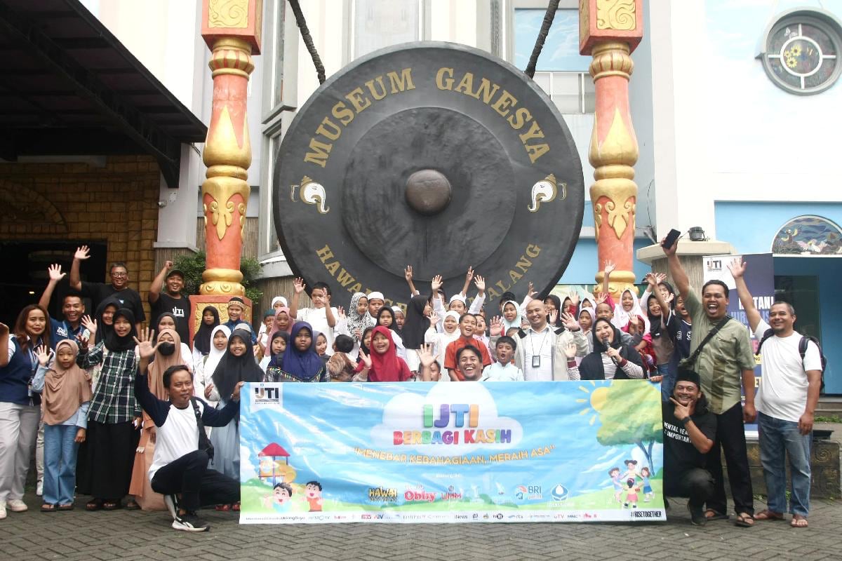 IJTI Korda Malang Raya Berbagi Kebahagiaan Anak Panti di Hawai Waterpark