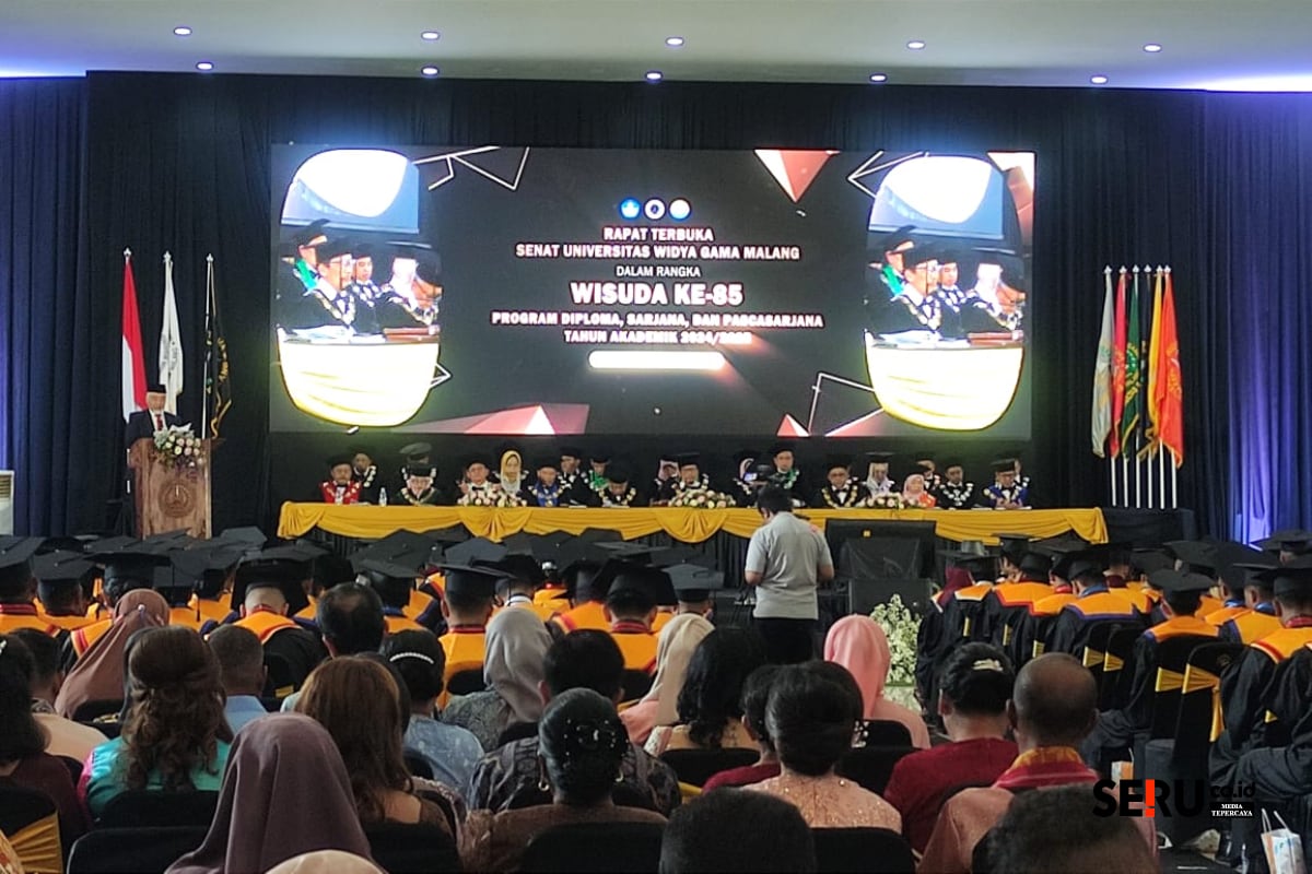 Wisuda ke-85 Universitas Widya Gama Malang Buka Fakultas dan Prodi Baru