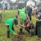 Babinsa Bandulan bersama Warga Tanam Pohon dan Kerja Bakti