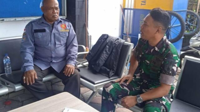 Babinsa dan Linmas Arjosari Perkuat Stabilitas Keamanan Wilayah