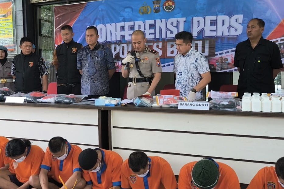 Polres Batu Berhasil Selamatkan 1.900 Lebih Jiwa dari Peredaran Sabu dan Pil Koplo