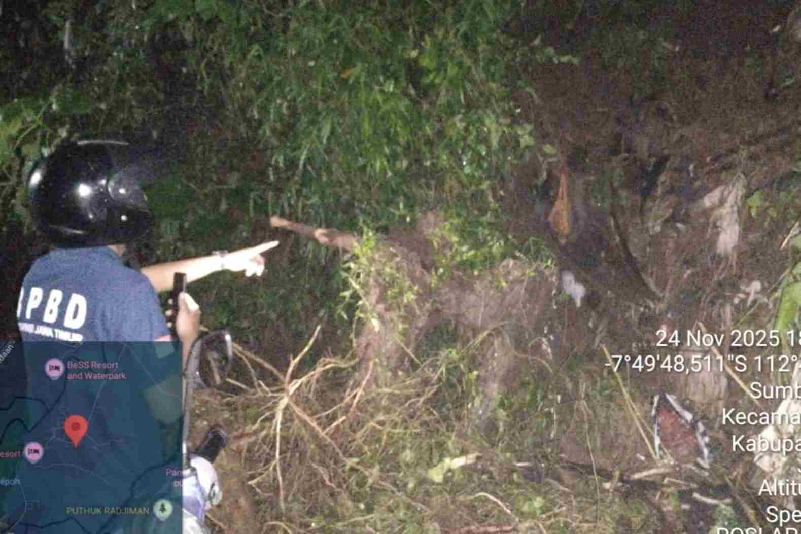 Beberapa Fasilitas Umum di Lawang Terdampak Bencana Banjir dan Tanah Longsor