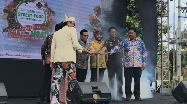 Batu Street Food#8 2025 Dibuka, Disparta Batu Berharap Dongkrak Kunjungan Wisata