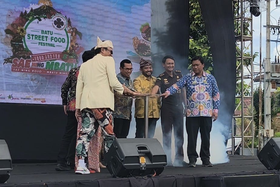 Batu Street Food#8 2025 Dibuka, Disparta Batu Berharap Dongkrak Kunjungan Wisata
