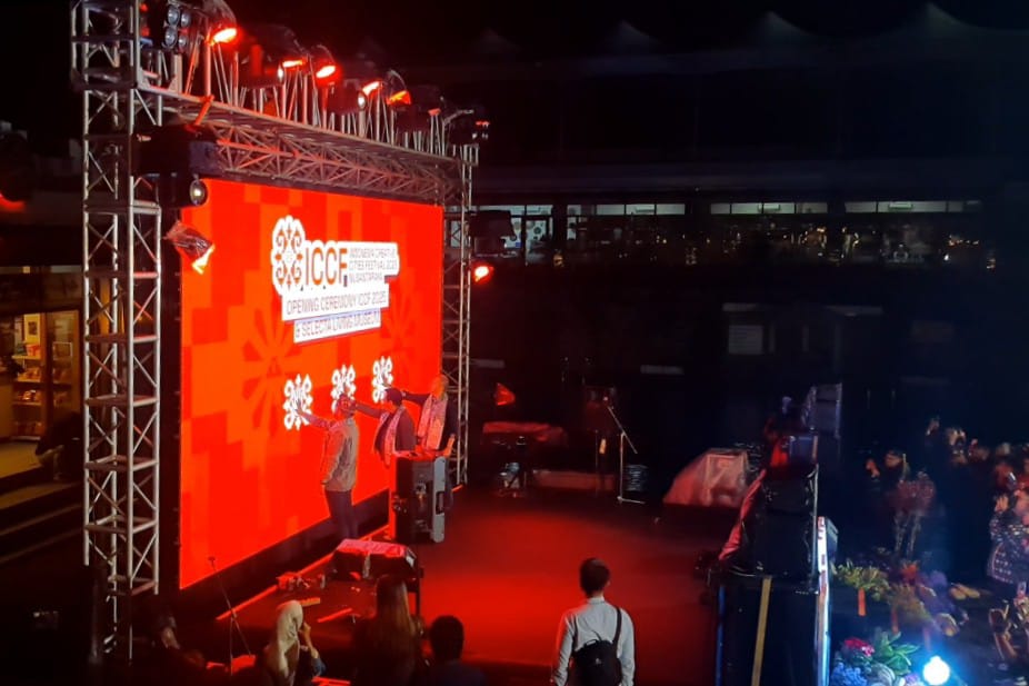 Momen pembukaan ICCF 2025 di Taman Rekreasi Selecta. (dik) Wali Kota Batu Buka ICCF 2025 di Taman Rekreasi Selecta, dihadiri 258 Jejaring Kota Kreatif se-Indonesia