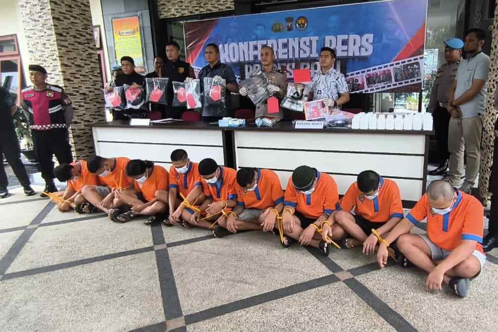 Polres Batu Tetapkan 10 Pelaku Penganiayaan Vokalis Band Hardcore