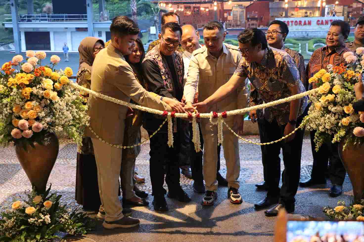 Wamen Giring Ganesha Puji Visi Kebudayaan Pemkot Batu, Dorong Alokasi Dana Khusus untuk Taman Budaya