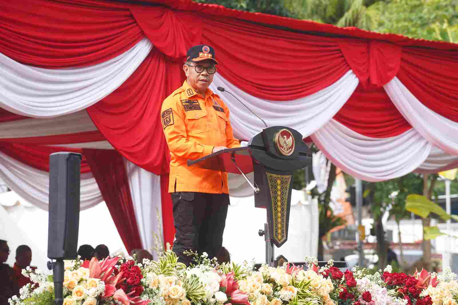 Wali Kota Batu Puji Keseriusan Petugas dalam Simulasi Tanggap Darurat Gempa Bumi di Balai Kota