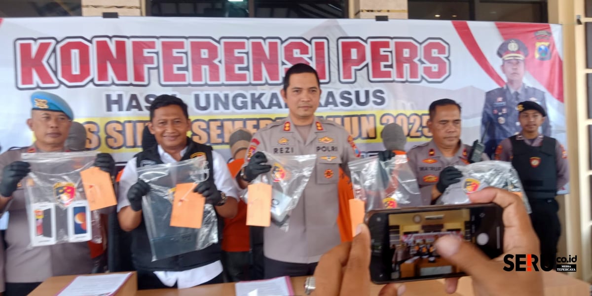 Polres Situbondo Berhasil Ungkap Enam Kasus dan Enam Tersangka dalam Operasi Sikat Semeru 2025
