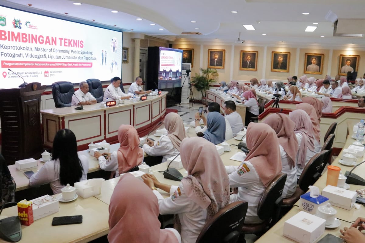 Pemkab Malang Gelar Bimtek Keprotokolan dan Komunikasi untuk Tingkatkan Kompetensi Keahlian