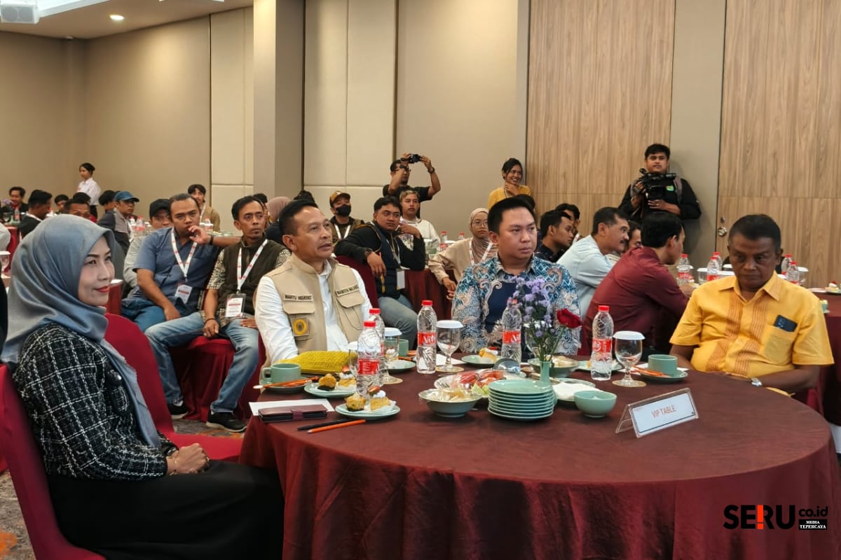 Wali Kota Malang menghadiri dan menyimak kegiatan pengelolaan informasi publik yang diselenggarakan BRIN. (Seru.co.id/bas)