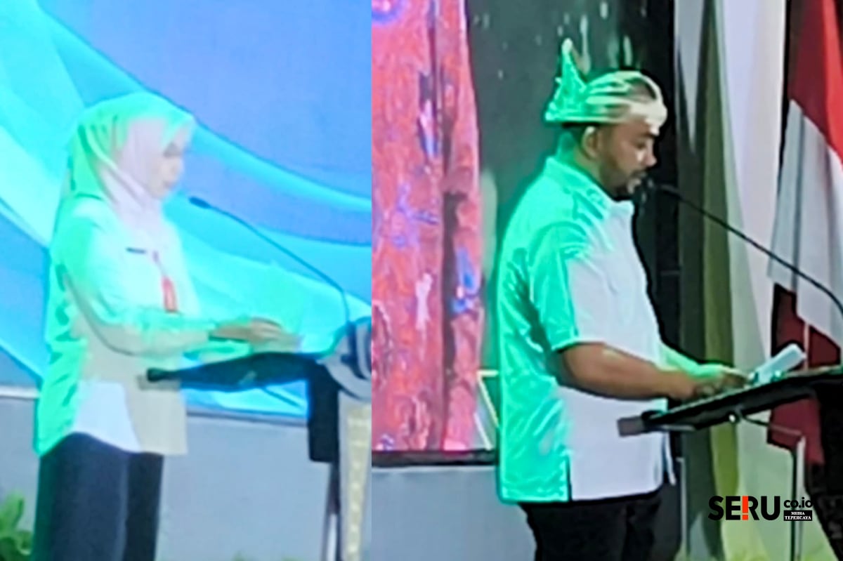 Kepala DPMPTSP dan Wawali Batu saat memberikan sambutan. (dik)