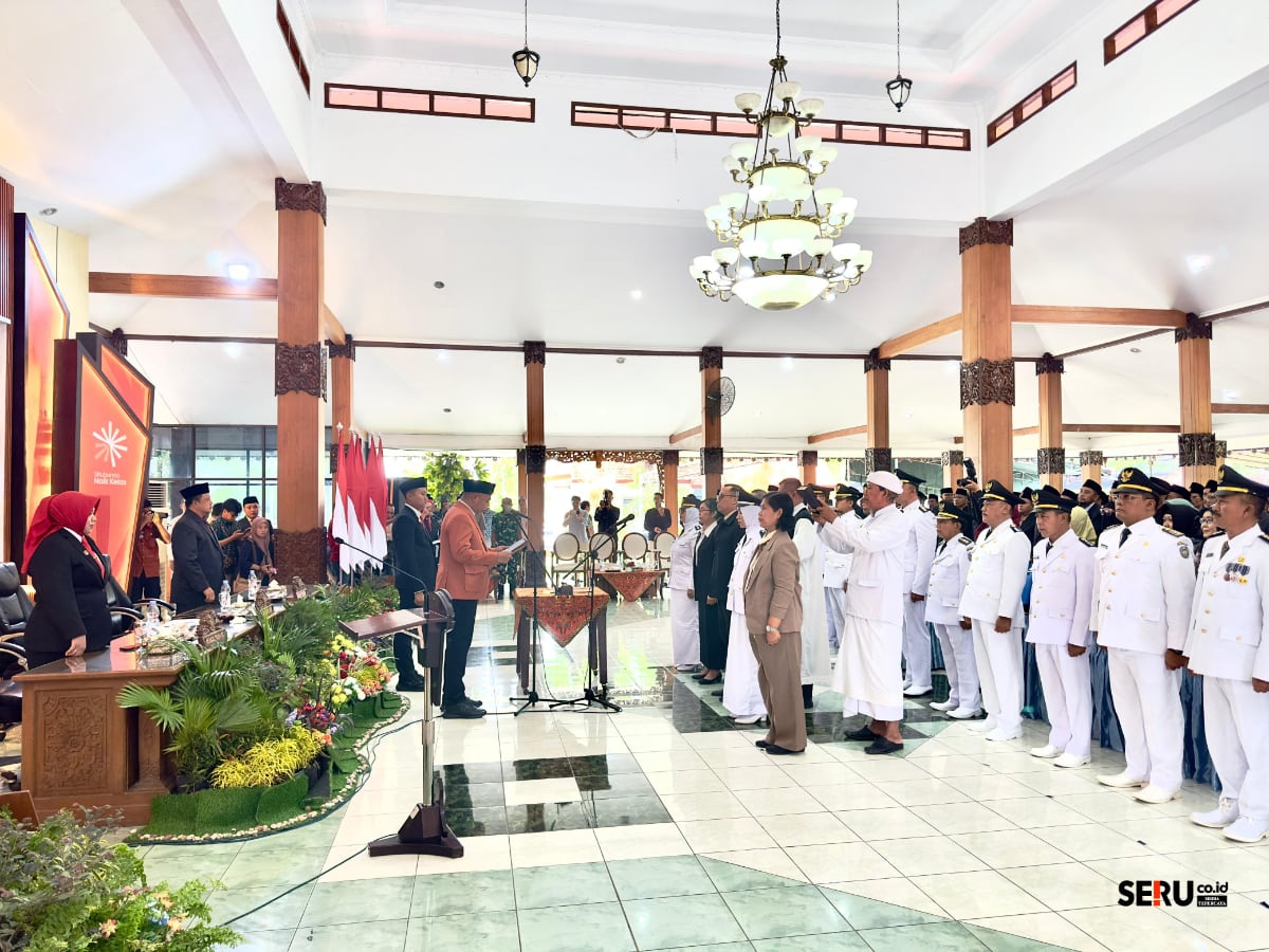 Bupati Situbondo Lantik Ratusan Pejabat Eselon III dan IV, Mas Rio Akan Evaluasi Kinerja Pejabat Baru Dalam Tiga Bulan