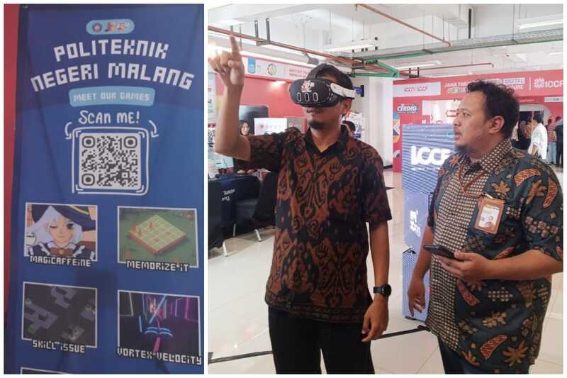 Polinema Tampilkan Enam Game Digital dalam ICCF Nusantaraya 2025 di MCC