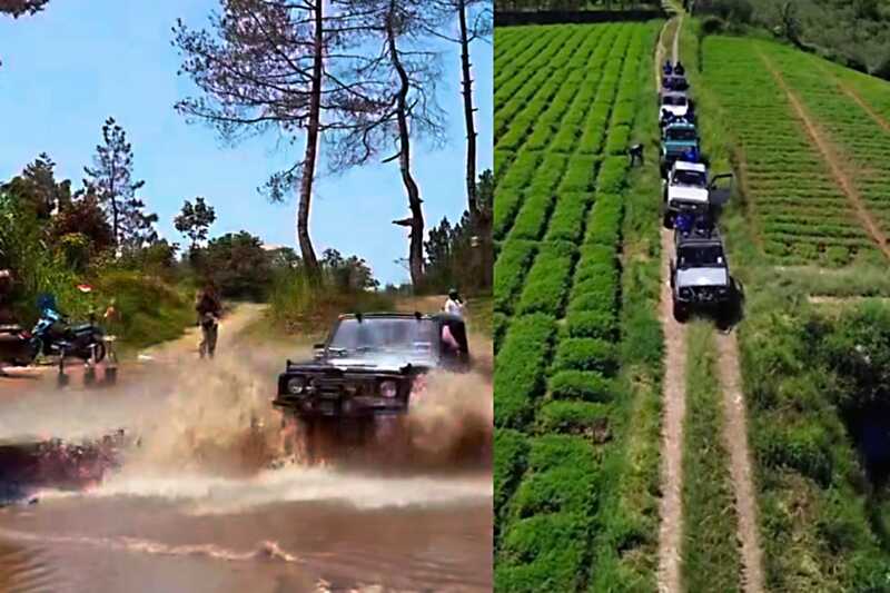 Wisata adventure darat dengan armada Jeep di Kota Batu. (ist) Pilihan Wisata Adventure di Kota Batu, Berpetualang di Darat, Air dan Udara