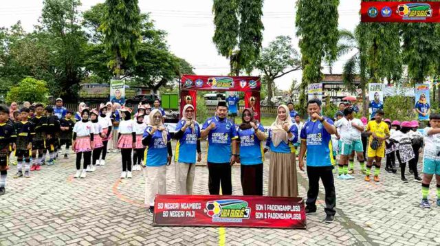 Gugus 03 Kecamatan Pucuk Gelar Launching Jersey dan Kompetisi Olahraga Sekolah Dasar
