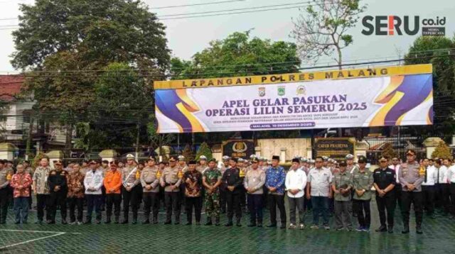 258 Personel Gabungan Diterjunkan dalam Operasi Lilin Semeru Nataru di Kabupaten Malang
