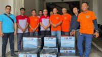 PWI Malang Raya menggandeng JNE dalam pengiriman bantuan korban bencana Sumatra. (ist) Kolaborasi Kemanusiaan JSB PWI Malang Raya-JNE Salurkan Bantuan Bencana Sumatra