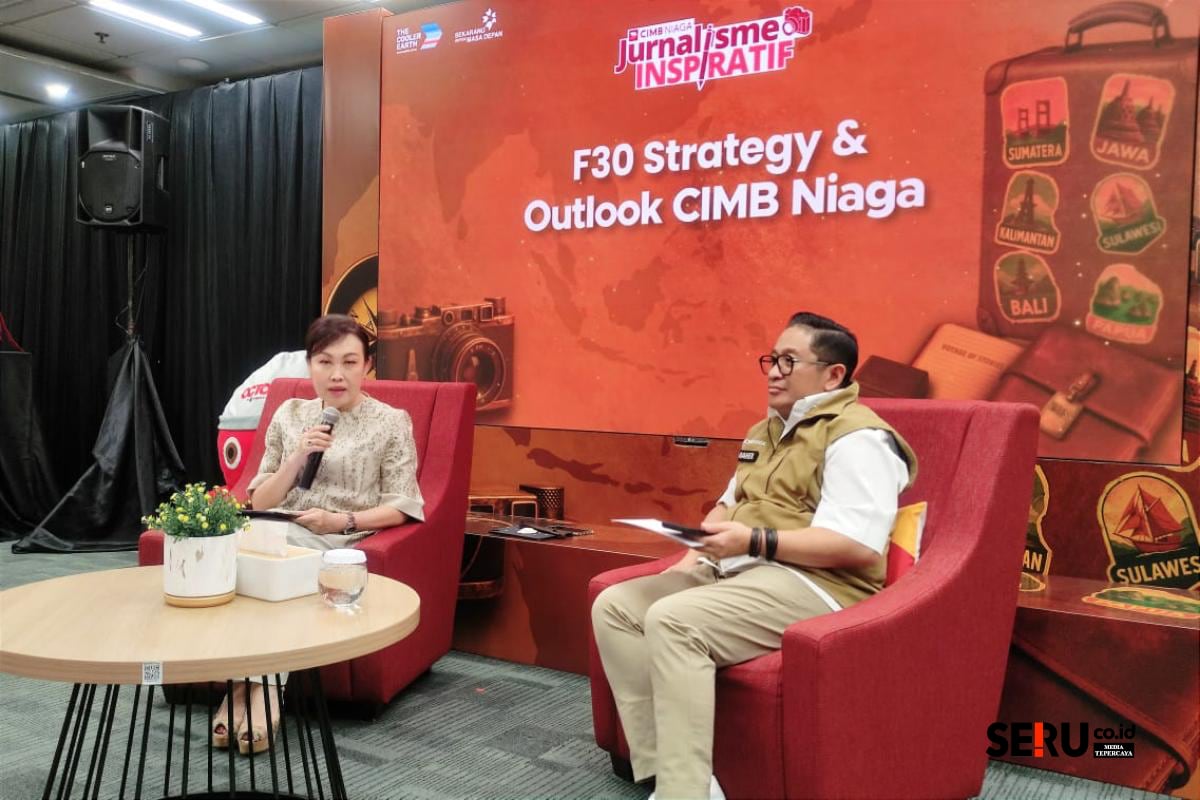 Presiden Direktur & CEO CIMB Niaga, Lani Darmawan optimis target F30 tercapai tahun 2030. (rhd) Bank CIMB Niaga Optimis Target F30 Tercapai Tahun 2030