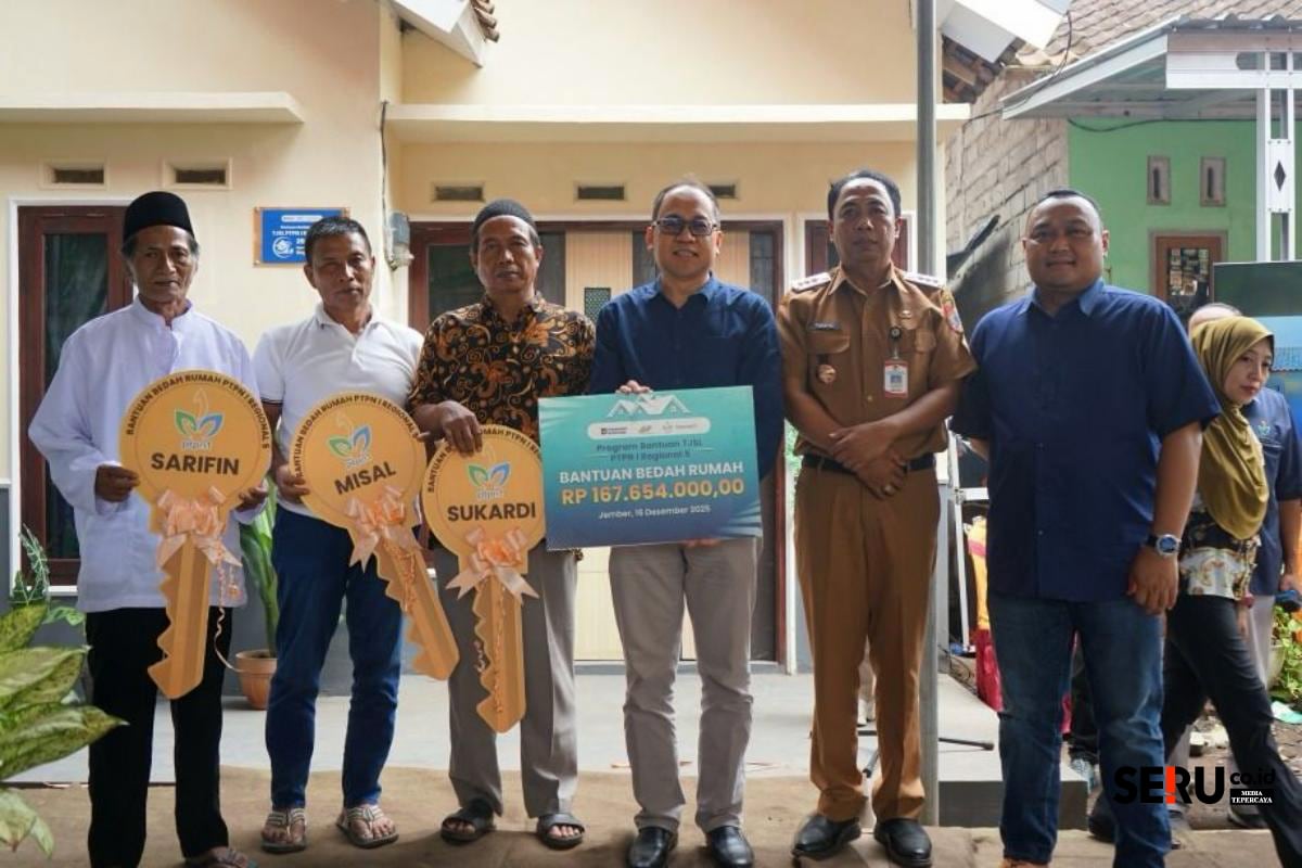 PTPN I Regional 5 Salurkan Bantuan Rp207,6 Juta untuk Warga Jember