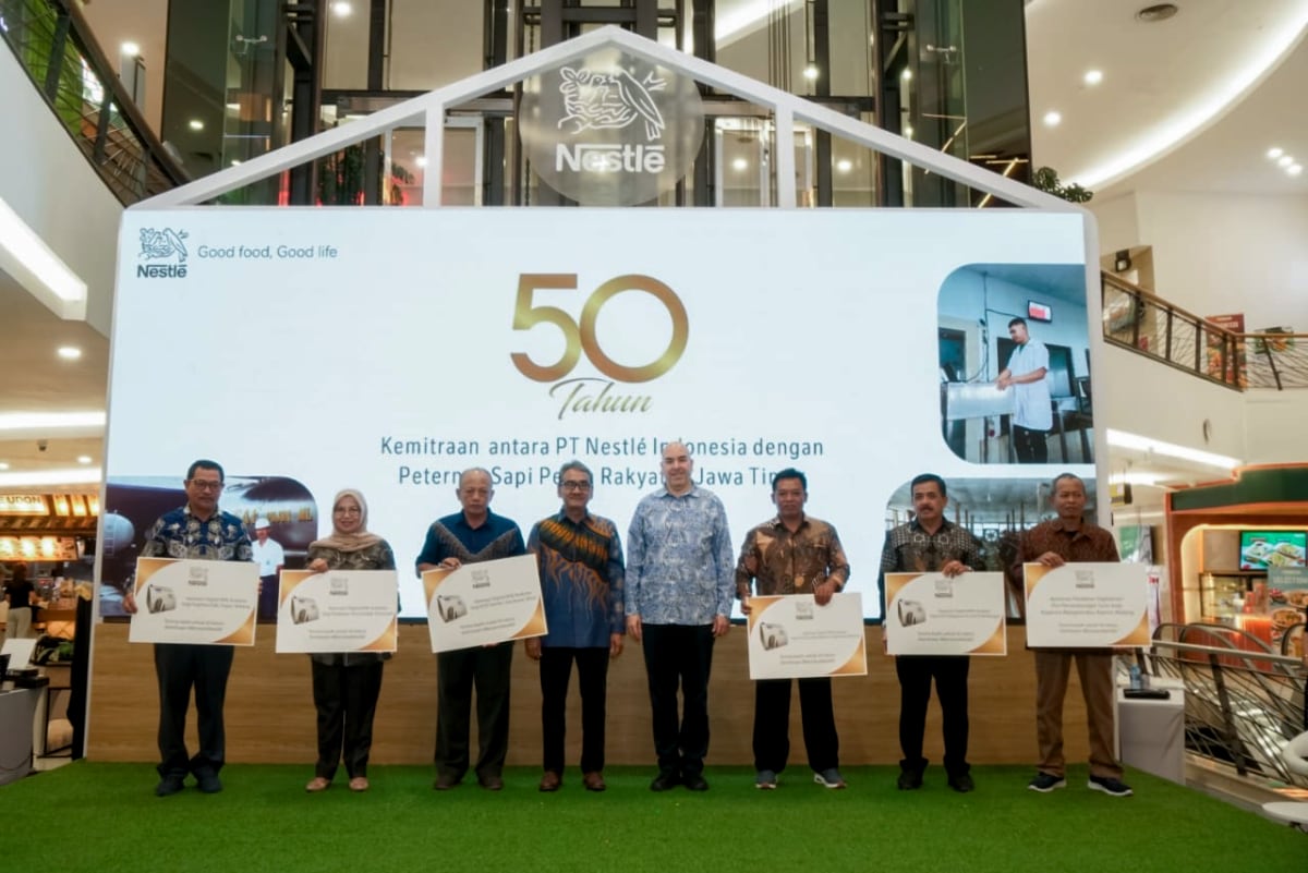 50 Tahun Kemitraan Nestlé Indonesia Bersama Peternak Sapi Perah Rakyat di Jatim