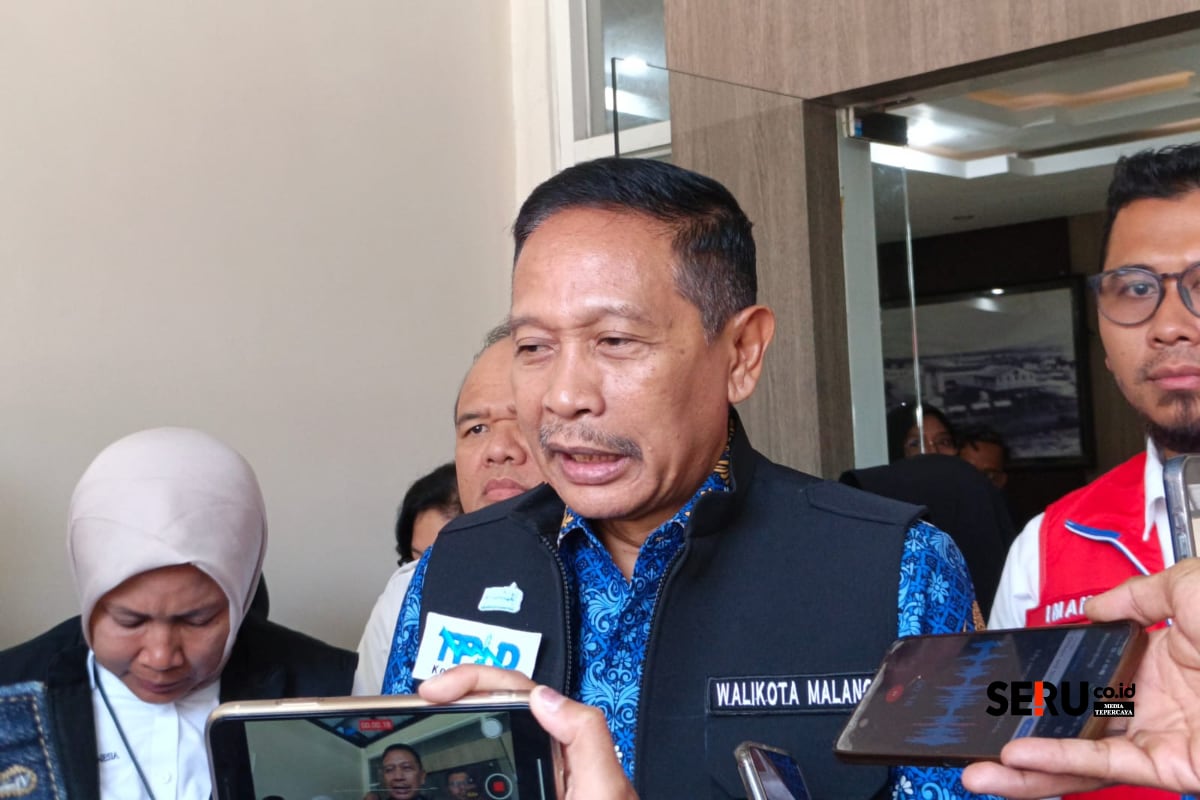 Wali Kota Malang memastikan stok beras hingga BBM aman selama Nataru. (bas)