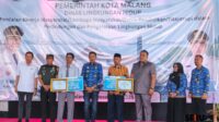 Puluhan Kampung Lestari dan Sekolah Adiwiyata Kota Malang Terima Penghargaan Lingkungan Hidup