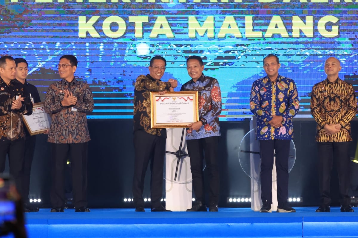 Kota Malang Raih Penghargaan Kemenkum Berkat Nilai Indeks Reformasi Hukum Sempurna