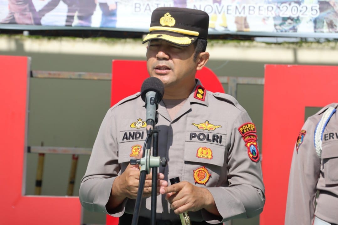 Sistem Pasang Surut dan One Way, Solusi Rekayasa Lalu Lintas Polres Batu pada Musim Nataru