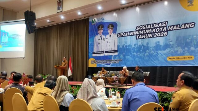 Pemkot Malang Umumkan UMK Kota Malang 2026 Naik Jadi Rp3.736.101