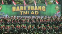 Dandim 0833 Ikuti Upacara Hari Juang TNI AD 2025 di Lapangan Rampal