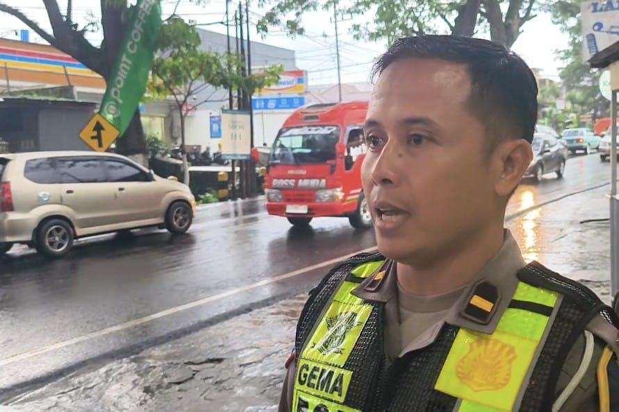 Lalu Lintas Kota Batu Meningkat H+1 Natal, Satlantas Masih Belum Terapkan Rekayasa Khusus