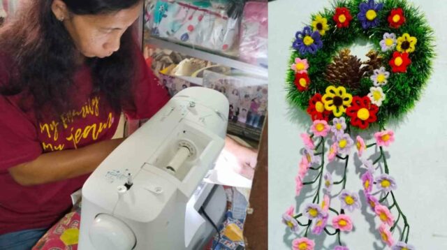 Berkat Ketrampilan Menjahit, Laina Kebanjiran Order Pernak-Pernik Natal Unik