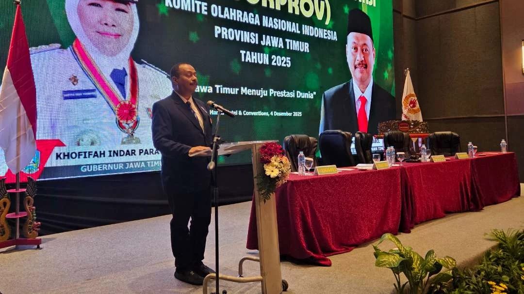 M Nabil 1 Muhammad Nabil Kembali Pimpin KONI Jatim Lewat Aklamasi
