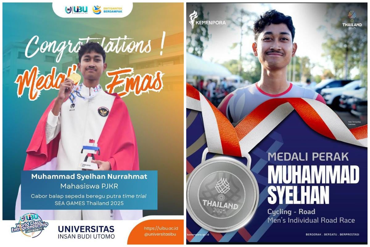 Mahasiswa UIBU, Muhammad Syelhan Nurrahmat, menyumbang medali emas dan perak pada SEA Games 2025. (Humas UIBU for SERU.co.id) Dunia Soroti Mahasiswa UIBU Sumbang Emas dan Perak SEA Games 2025