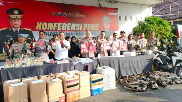 Kasus Kriminal di Kota Malang Turun Signifikan, Kejahatan Menyusut 47 Persen