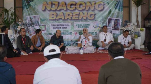 DPMPTSP Batu Fasilitasi Kolaborasi Antara Usaha Besar dan UMKM Lewat Event "Njagong Bareng"