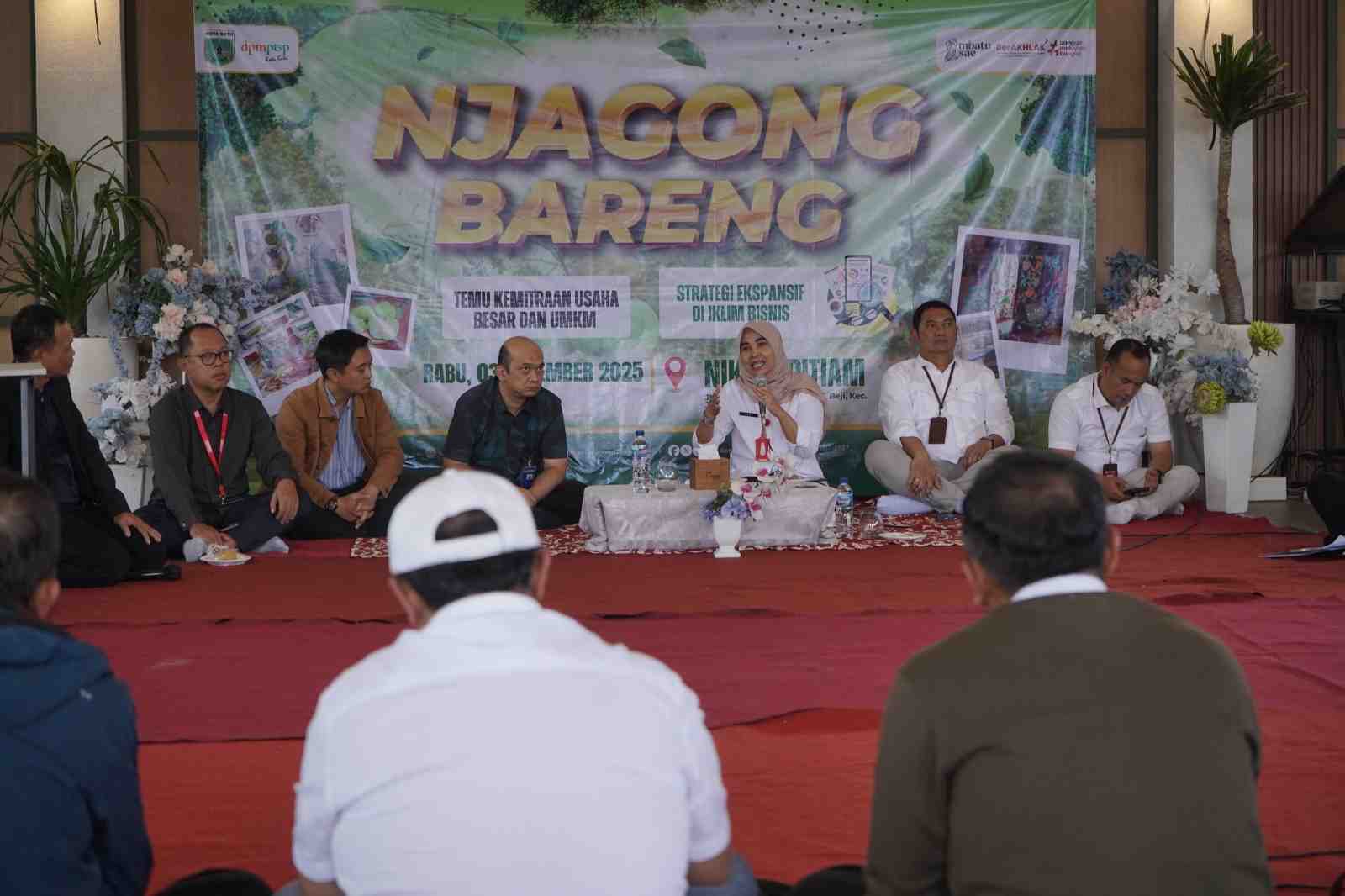 Prokopim Batu_11zon DPMPTSP Batu Fasilitasi Kolaborasi Antara Usaha Besar dan UMKM Lewat Event "Njagong Bareng"